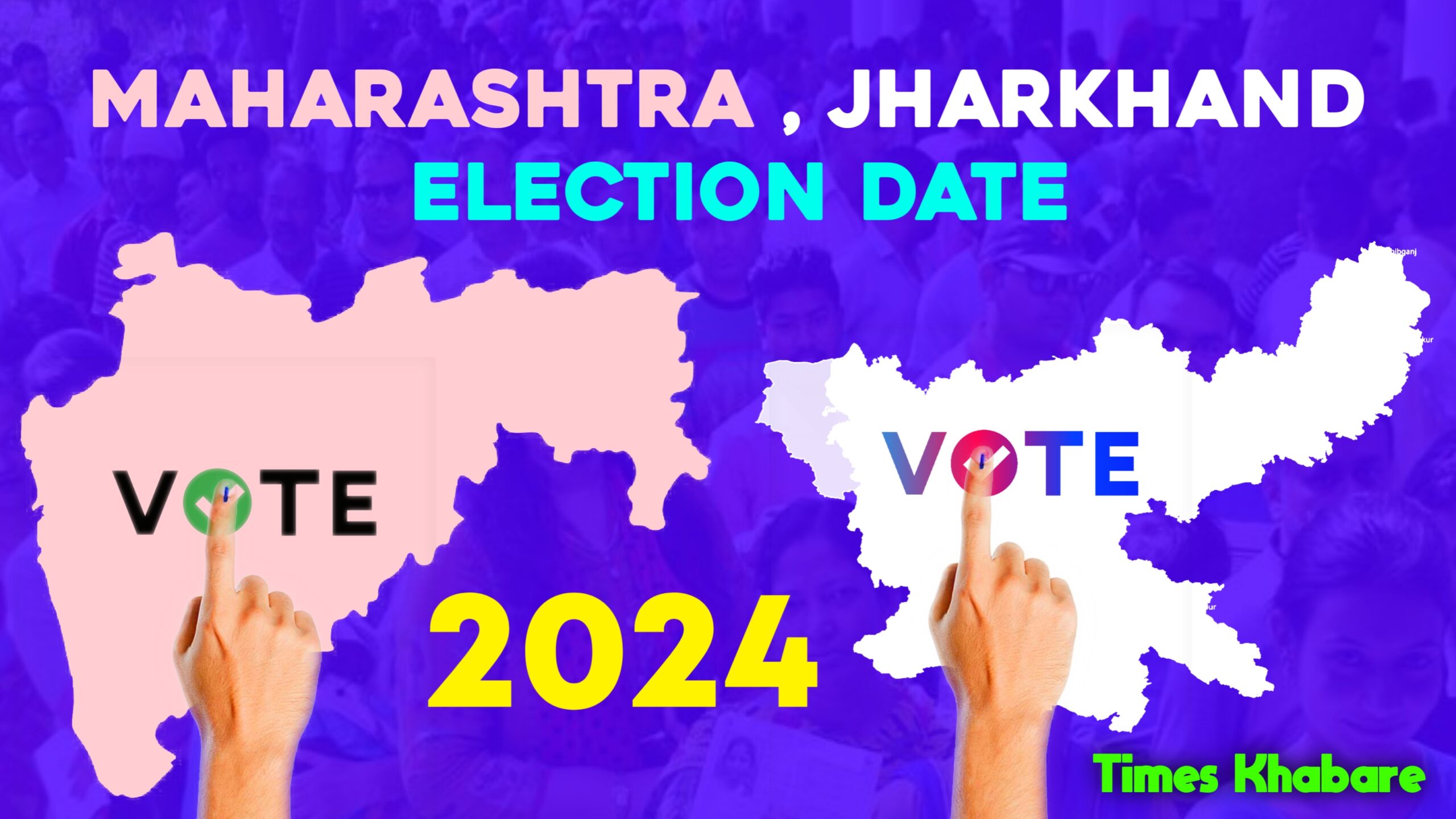 Maharashtra, Jharkhand Elections Date 2024 